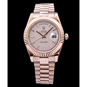 Rolex Stainless Steel Automatic Watch Golden