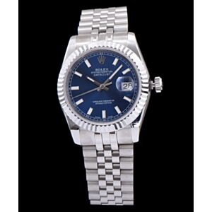 Rolex Men s Stainless Steel Datejust Watches Blue