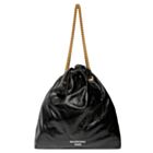 Balenciaga Crush Medium Tote Bag Black