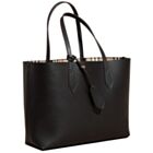 Burberry The Medium Reversible Tote in Haymarket Check and Leather 40496351 