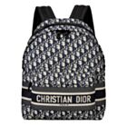 Christian Dior Diortravel Backpack Dark Blue