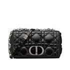 Christian Dior Medium Dior Caro Bag Black