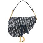 Christian Dior Saddle Bag M0446 Dark Blue