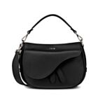 Christian Dior Mini Saddle Soft Bag Black