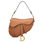 Christian Dior Saddle Bag Coffee