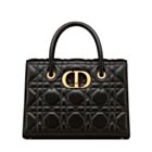 Christian Dior Large St Honore Tote Black