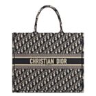 Christian Dior Book Tote bag M1286 Dark Blue