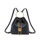 Chloe Small Bracelet Backpack In Grained Leather