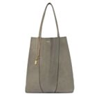 Chloe Large Chloe Spin Tote Bag In Grained Leather 