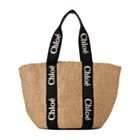 Chloe Large Woody Basket Black