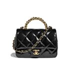 Chanel Mini Flap Bag With Top Handle AS5032 Black
