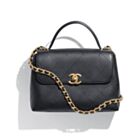 Chanel Large Flap Bag With Top Handle AS5467 Black