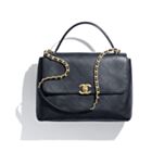 Chanel Maxi Flap Bag With Top Handle AS5543 Black