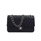 Chanel Women's Classic Flap Bag A01112 Black