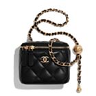 Chanel Small Classic Box with Chain AP1447 Black