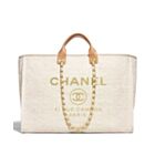 Chanel Canvas Large Deauville Tote A66942 