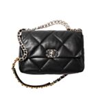 Chanel 19 Large Handbag AS1161 Black