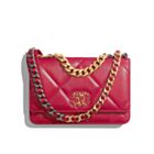 Chanel 19 Wallet On Chain Red
