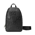 Gucci Jumbo GG Crossbody Bag 766937 Black