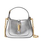 Gucci Jackie 1961 Lame Mini Bag Silver