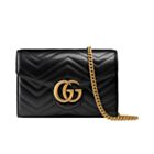 Gucci GG Marmont Matelasse Mini Bag 474575 Black