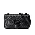 Gucci GG Marmont Small Shoulder Bag Black