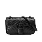 Gucci GG Marmont Quilted Mini Bag Black