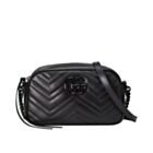 Gucci GG Marmont Small Shoulder Bag Black