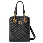 Gucci GG Marmont Matelasse Mini Bag Black