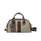 Gucci Ophidia Medium GG Top Handle Bag 724575 Dark Coffee