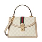 Gucci Ophidia Small GG Top Handle Bag Cream