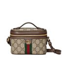 Gucci Ophidia GG Top Handle Mini Bag 699532 Dark Coffee