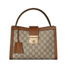 Gucci Padlock Medium Top Handle Bag 838992 Coffee
