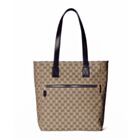 Gucci GG Canvas Medium Tote Bag Coffee