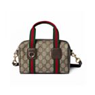 Gucci Mini Gg Handbag Dark Coffee