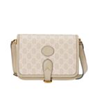 Gucci Mini Shoulder Bag With Interlocking G Cream