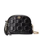 Gucci Matelasse Leather Shoulder Bag 702229 Black