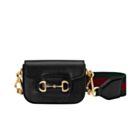 Gucci Horsebit 1955 Strap Wallet 699760 Black