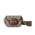 Gucci Horsebit 1955 Strap Wallet 699760 Dark Coffee