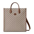 Gucci Medium Tote With Interlocking G 674155 Coffee