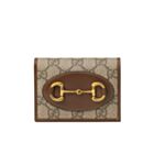 Gucci 1955 Horsebit Card Case Wallet 621887 Coffee