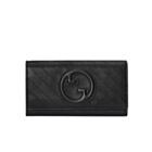 Gucci Blondie Continental Wallet 760302 Black