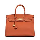 Hermes Birkin 35 Togo Leather Bag 