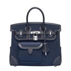 Hermes Birkin Cargo 25 Bag Dark Blue