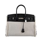 Hermes Birkin 35 Fray Bag Black