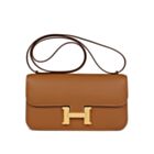 Hermes Constance Elan Long Clutch Etoupe Epsom