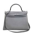 Hermes Kelly Bag 35 Togo Leather Gray