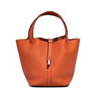 Hermes Picotin Lock 22 Bag Orange
