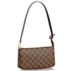 Louis Vuitton Damier Pochette Accessories N41206 Brown