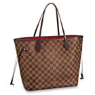 Louis Vuitton Damier Canvas Neverfull N41359 Brown